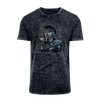 Armor of God - Blue - Acid Washed T-Shirt