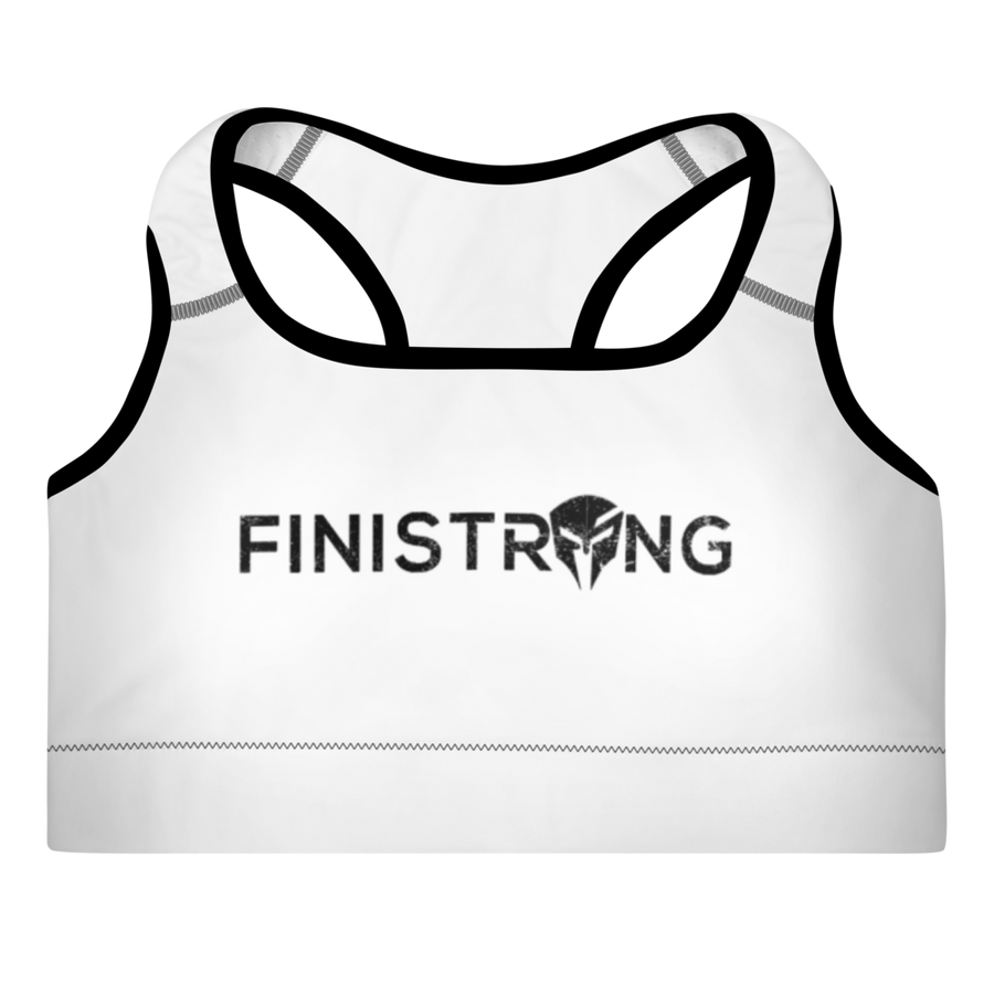 FS White Sports Bra