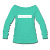 FS Women's Wideneck Sweatshirt - teal