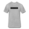 Fitted Cotton/Poly T-Shirt by Next Level - heather gray