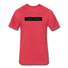 Fitted Cotton/Poly T-Shirt by Next Level - heather red