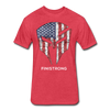 Patriotic Logo Men's T-Shirt - heather red