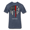 Red Line Men's T-Shirt - heather navy