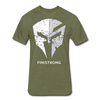 FS Helmet Logo Men's T-Shirt - heather military green