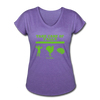 Her Take Care Beast Mode T-Shirt - purple heather