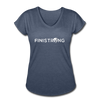 Her FS Logo T-Shirt - navy heather