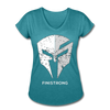 Her FS Helmet Logo T-Shirt - heather turquoise