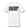 Give Up Men's T-Shirt - white