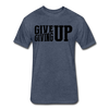 Give Up Men's T-Shirt - heather navy