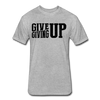 Give Up Men's T-Shirt - heather gray