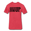 Give Up Men's T-Shirt - heather red