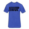 Give Up Men's T-Shirt - heather royal