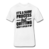 Slow Process Men's T-Shirt - white