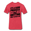 Slow Process Men's T-Shirt - heather red