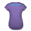 Her Face Out Logo T-Shirt - purple heather