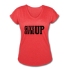 Her Give Up T-Shirt - heather red