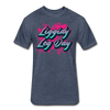 Liggidy Leg Day Men's T-Shirt - heather navy