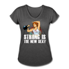 Her Sexy Strong T-Shirt - deep heather