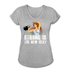 Her Sexy Strong T-Shirt - heather gray