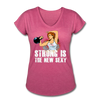 Her Sexy Strong T-Shirt - heather raspberry