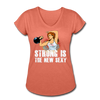 Her Sexy Strong T-Shirt - heather bronze