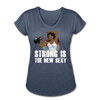 Her Strong Sexy Queen T-Shirt - navy heather