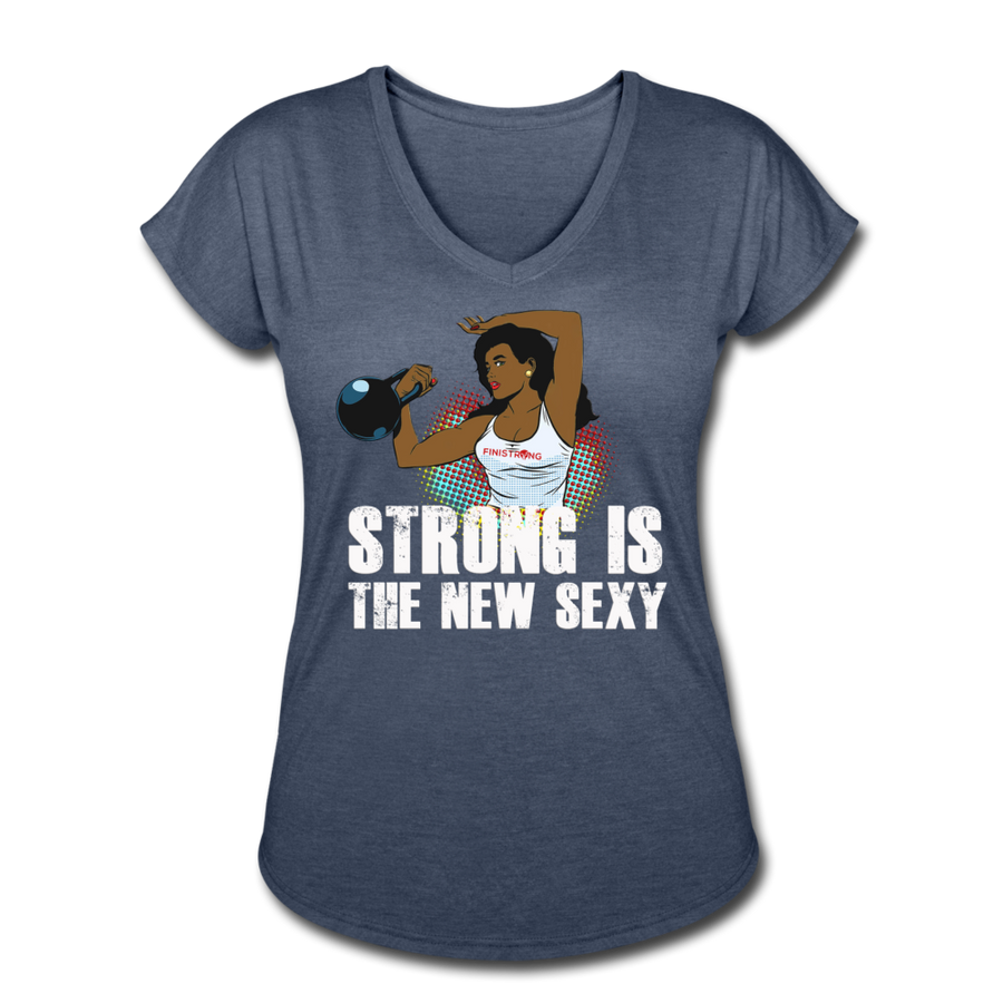 Her Strong Sexy Queen T-Shirt - purple heather