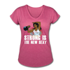 Her Strong Sexy Queen T-Shirt - heather raspberry