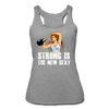 Her Strong Sexy Tank - heather gray