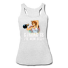 Her Strong Sexy Tank - heather white