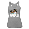 Her Strong Sexy Queen Tank - heather gray