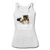 Her Strong Sexy Queen Tank - heather white