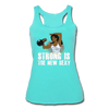 Her Strong Sexy Queen Tank - turquoise