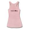 Her Slow Process Tank - heather dusty rose