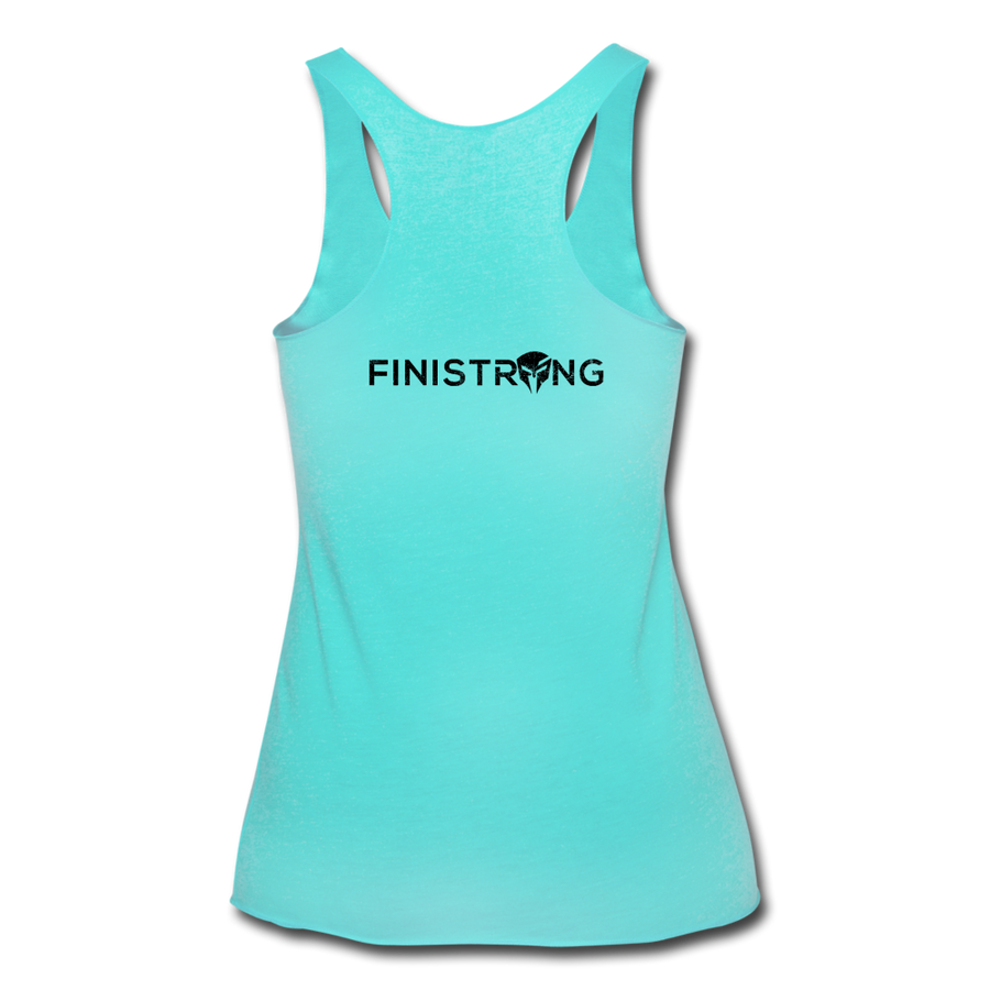 Her Slow Process Tank - turquoise