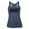 Her Give Up Tank - heather navy