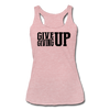 Her Give Up Tank - heather dusty rose