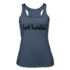 Her Weapon Tank - heather navy