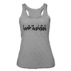 Her Weapon Tank - heather gray