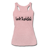 Her Weapon Tank - heather dusty rose