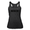 Her Black Patch Tank - heather black