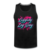 Men’s Liggidy Leg Day Tank - black