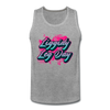 Men’s Liggidy Leg Day Tank - heather gray