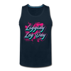 Men’s Liggidy Leg Day Tank - deep navy