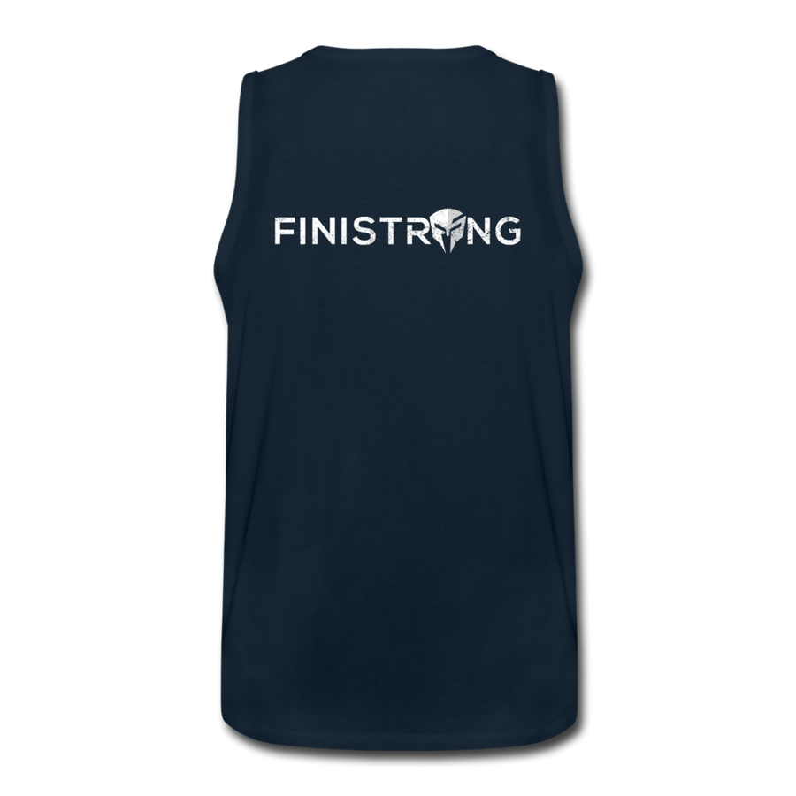 Men’s Chiddidy Chest Day Tank - deep navy