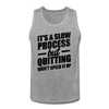 Men’s Slow Process Tank - heather gray