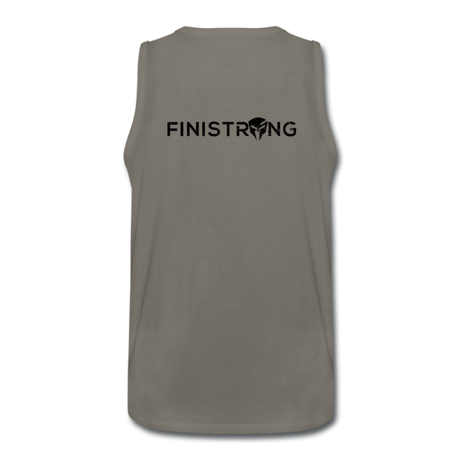 Men’s Slow Process Tank - asphalt gray