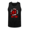 Men’s Hit The Gym Tank - black