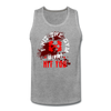 Men’s Hit The Gym Tank - heather gray