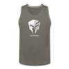 Men’s FS Helmet Logo Tank - asphalt gray